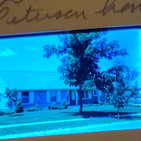 Family Houses Cars Kids Kodachrome Color Lot Of 11 Orig 1951/52 35mm slides Vtg - Picture 7 of 16